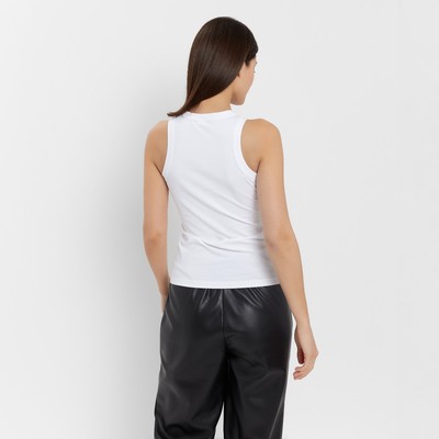 Майка женская MINAKU: Basic line, размер 48, белая