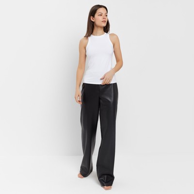 Майка женская MINAKU: Basic line, размер 48, белая