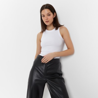 Майка женская MINAKU: Basic line, размер 48, белая