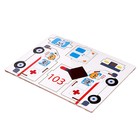 Конструктор деревянный «Скорая», 6 деталей - Фото 4