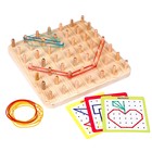 Геоборд с карточками, 23×23 см - Фото 2