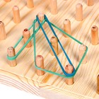 Геоборд с карточками, 23×23 см - Фото 3