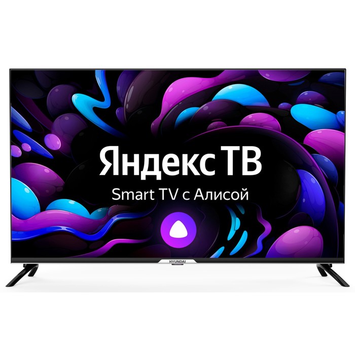 Телевизор Hyundai H-LED43BU7003, 43", 3840x2160, DVB-C/T2/S2, 3xHDMI, 2xUSB, SmartTV, черный - Фото 1