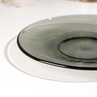 Тарелка десертная Basilico. Lava Grey, d=17 см, цвет серый - Фото 3