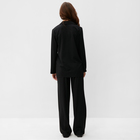 Костюм женский (жакет, брюки) MINAKU: Green trend цвет чёрный, размер 42 - Фото 5