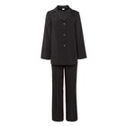 Костюм женский (жакет, брюки) MINAKU: Green trend цвет чёрный, размер 42 - Фото 6