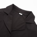 Костюм женский (жакет, брюки) MINAKU: Green trend цвет чёрный, размер 42 - Фото 7