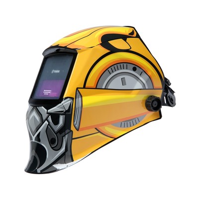 Маска сварщика ТУНДРА РОБОТ Ф1, хамелеон, 90×35 мм, DIN 11, 1/1/1/2, Li п/п, MPP