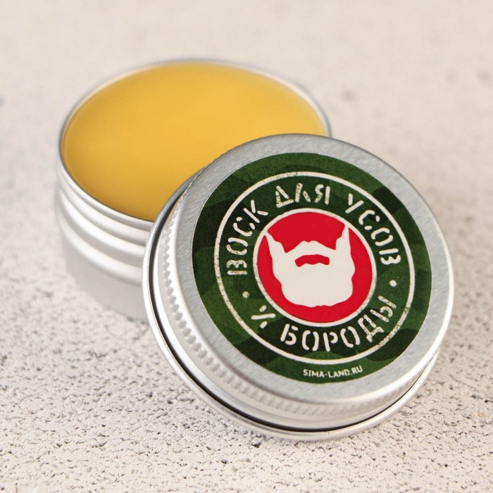 Воск для усов и бороды «Мужик» милитари, 20 мл 31470