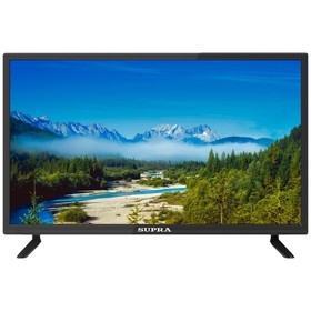 Телевизор Supra STV-LC24LT0045W, 23.6", 1366x768, DVB-C/T2, 1xHDMI, 1xUSB, черный