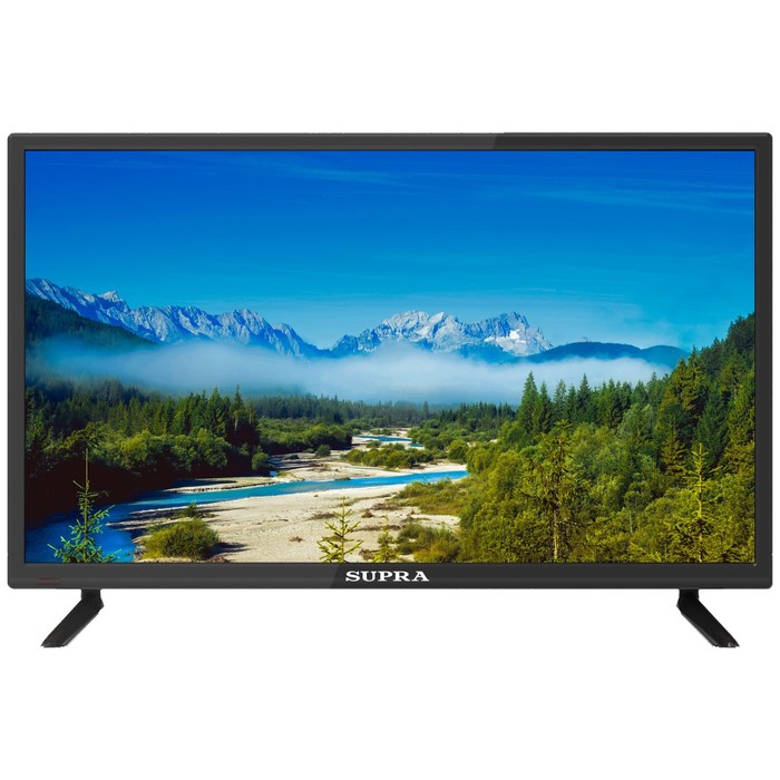 Телевизор Supra STV-LC24LT0045W, 23.6", 1366x768, DVB-C/T2, 1xHDMI, 1xUSB, черный - Фото 1