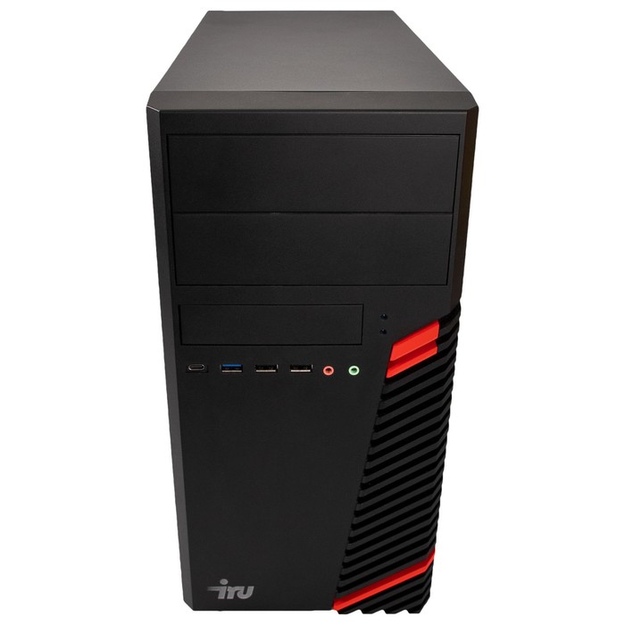 Компьютер IRU Office 310H5SM MT, i5 11400, 8 Гб, HDD 1 Тб SSD 512 Гб, UHDG 730, FDos, чёрный   93299 - фото 51302891