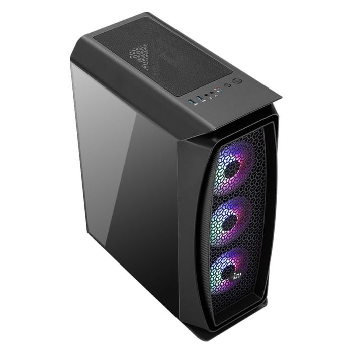 Компьютер IRU Game 510B5GMA mt, i5 11400F, 16 Гб, SSD 1 Тб, RTX3060 12Gb, FDos, чёрный - фото 51302899