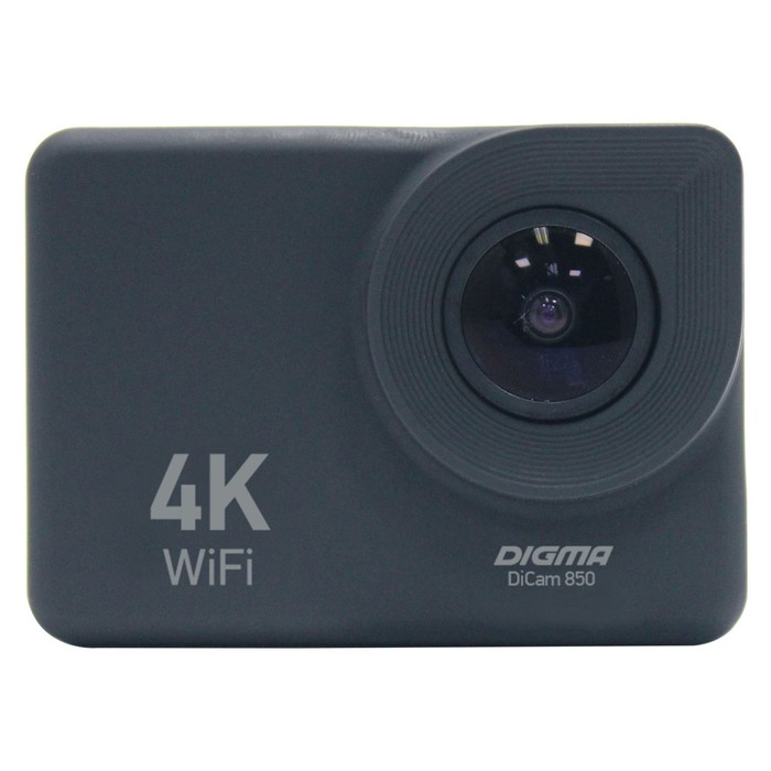 Экшн-камера Digma DiCam 850, 16 МП, чёрная - Фото 1