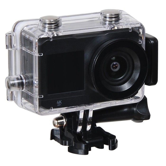 Экшн-камера Digma DiCam 420, Sony IMX179, 16 МП, чёрная - Фото 1