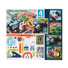 Парковка-автотрек «Город», с 4 машинами, свет и звук, работает от батареек - Фото 11