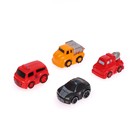 Парковка-автотрек «Город», с 4 машинами, свет и звук, работает от батареек - Фото 8