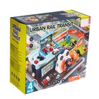 Парковка-автотрек «Город», с 4 машинами, свет и звук, работает от батареек - Фото 10