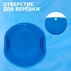 Ледянка детская круглая, синяя - Фото 2