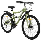 Велосипед 26" PROGRESS Vertex FS MD RUS, цвет хаки, р. 18" - Фото 3