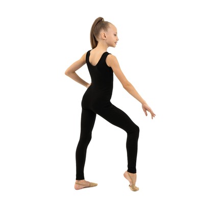 Комбинезон для гимнастики и танцев Grace Dance, р. 28, чёрный