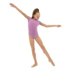 Купальник для гимнастики и танцев Grace Dance, р. 36, цвет фиалковый - Фото 3