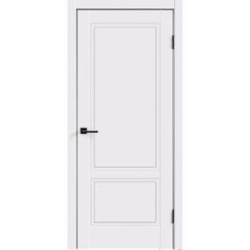 Дверное полотно эмаль SCANDI 2P Белый RAL9003, замок Morelli 1870Р, 2000х600 мм