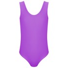 GD Купальник гимнастический, лайкра, широкие бретели, фиолетовый, размер 34 - фото 25478625