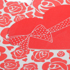 Наклейка "Сердце из роз" 68х40,5 см - Фото 2