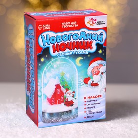 {{photo.Alt || photo.Description || 'УЦЕНКА Набор для творчества «Новогодний ночник. Домик Деда Мороза»'}}