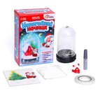 УЦЕНКА Набор для творчества «Новогодний ночник. Домик Деда Мороза» - Фото 2