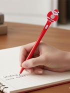 Ручка-прикол «Новый год», световая, синий стержень, шариковая, МИКС - Фото 2