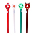 Ручка-прикол «Новый год», световая, синий стержень, шариковая, МИКС - Фото 1