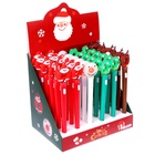 Ручка-прикол «Новый год», световая, синий стержень, шариковая, МИКС - Фото 5