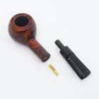 Курительная трубка для табака "Командор Премиум", классическая, 11.4 х 3.2 х 3.6 см - Фото 4