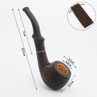 Курительная трубка для табака "Командор Премиум", классическая, 13.5 х 4 х 3.9 см - Фото 1