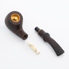 Курительная трубка для табака "Командор Премиум", классическая, 13.5 х 4 х 3.9 см - Фото 4