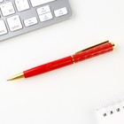 Ручка в футляре «С 8 Марта», металл, 1.0 мм, синяя паста - фото 6723030