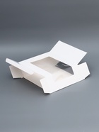 Кондитерская упаковка с окном, белая, 18 х 18 х 7 см - фото 808529455