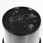 Ночник-проектор "Медузы" LED USB/от батареек черный 10,8х10,8х11,5 см RISALUX - фото 21853008