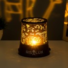 Ночник-проектор "Динозавры" LED USB/от батареек черный 10,8х10,8х11,5 см - Фото 4