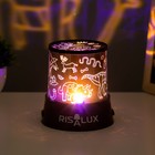 Ночник-проектор "Динозавры" LED USB/от батареек черный 10,8х10,8х11,5 см - Фото 6