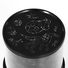 Ночник-проектор "Динозавры" LED USB/от батареек черный 10,8х10,8х11,5 см - Фото 7