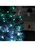 Умная гирлянда «Нить» 10 м роса, IP20, серебристая нить, 100 LED, управление с приложения, свечение RGB, USB 9143281 - фото 319930808