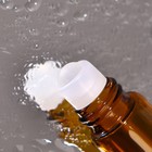 Флакон стеклянный для парфюма, со стеклянным роликом, 1 мл, цвет коричневый/чёрный - Фото 3