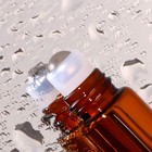 Флакон стеклянный для парфюма, с металлическим роликом, 4 мл, цвет коричневый/чёрный - Фото 3