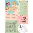 Двусторонний плакат с секретами и лупой «Волшебный плакат», А2, Принцессы - Фото 3