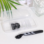 Станок бритвенный + 2 сменных кассеты лезвий - Фото 4