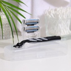 Станок бритвенный + 2 сменных кассеты лезвий - Фото 5