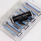 Сменные кассеты для бритья, 4 шт, совместимы с Gillette Mach3 - Фото 4